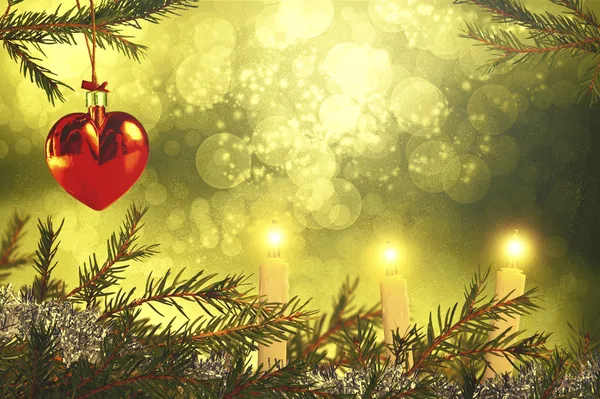 Weihnachtlicher Hintergrund — Stockfoto