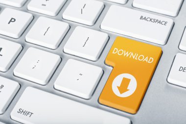 klavye download düğme
