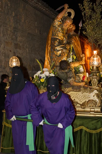 Semana Santa in Avila (Spanje) jaar 2013 — Stockfoto