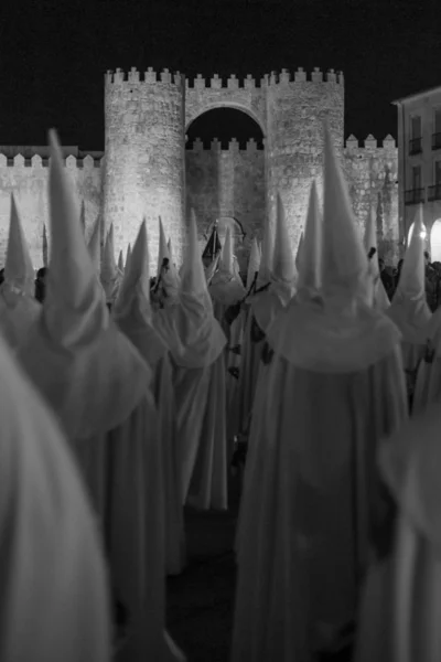 Semana Santa em Ávila (Espanha) Ano 2013 — Fotografia de Stock