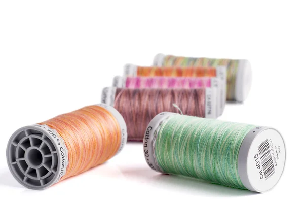 Sewing Thread Spools — Stock Photo, Image