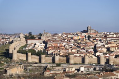 duvar avila, İspanya.
