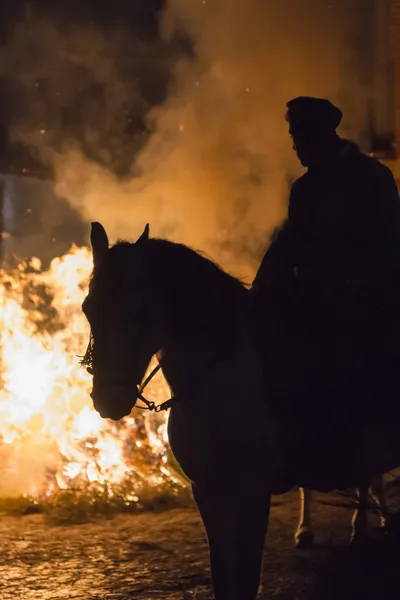 Święto "las luminarias" — Zdjęcie stockowe