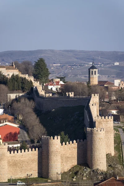 Mauer von avila, Spanien. — Stockfoto