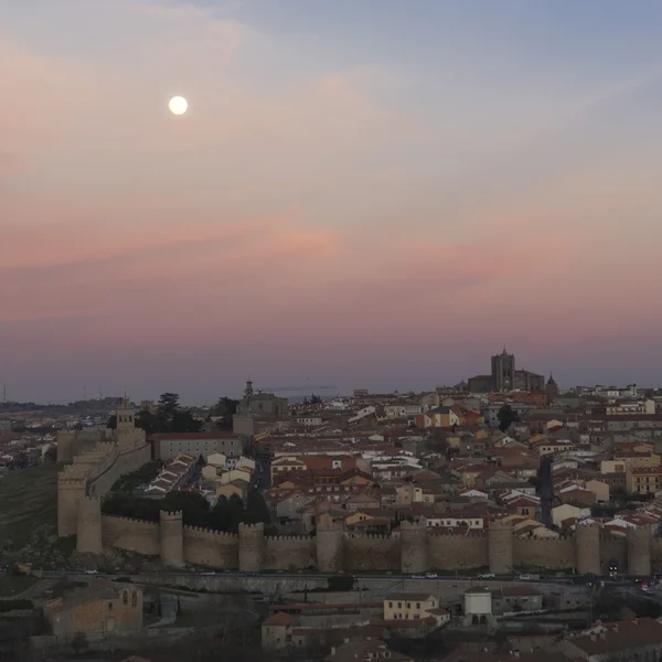 Wall of Avila, Spain. — Stock Photo, Image