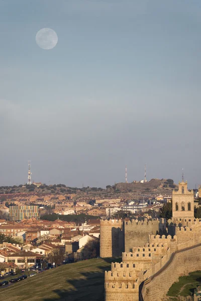 Wall of Avila, Spain. — Stock Photo, Image