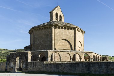 Santa maria de eunate Kilisesi.