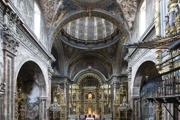 Szent Mária templom los arcos, Navarra. Spanyolország. — Stock Fotó