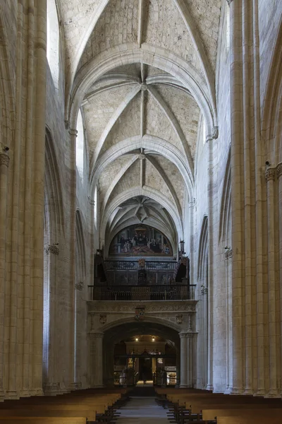 Kościół klasztoru santa maria la real de najera, la rio — Zdjęcie stockowe