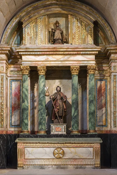 Scultpure Szent Jakab. santa maria la real de naj kolostor — Stock Fotó