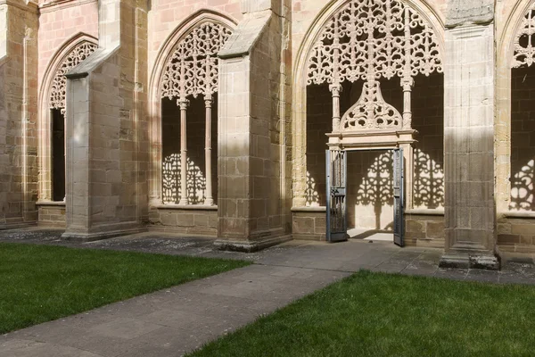 Claustro del Monasterio de Santa Maria la Real de Najera, La R —  Fotos de Stock