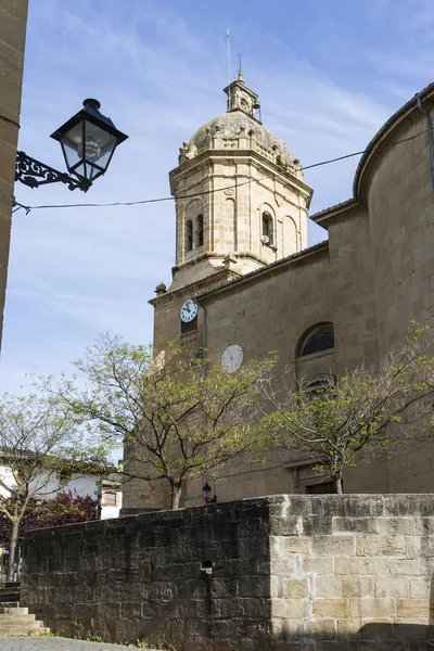 Weergave van maneru, navarra. Spanje. — Stockfoto