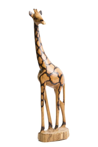 Holzgiraffe — Stockfoto