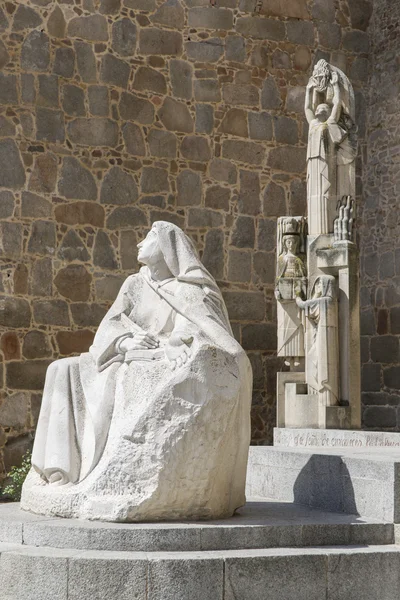 Monument voor santa teresa de jesus — Stockfoto