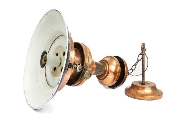 Lámpara de cobre vieja — Foto de Stock