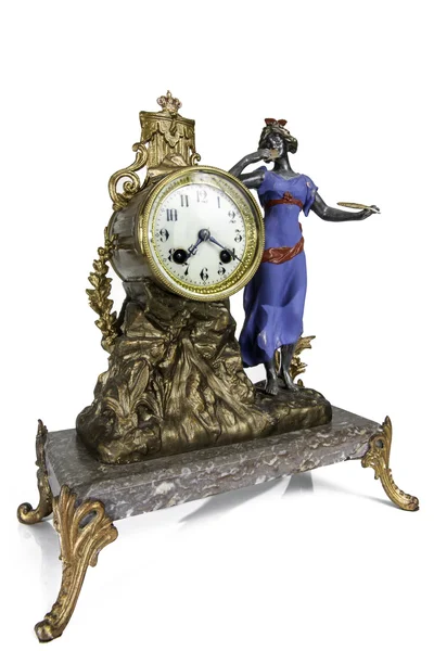 Old Table Clock — Stock Photo, Image