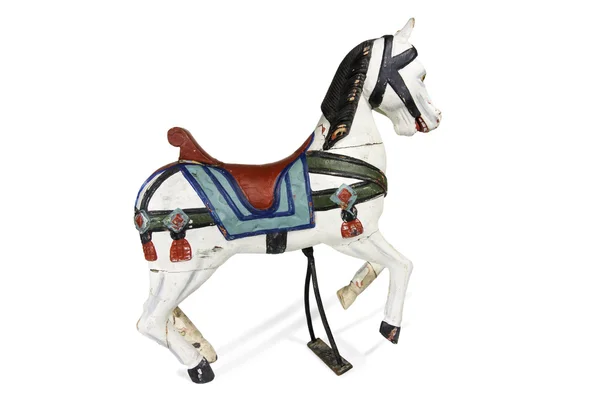 Oude speelgoed paard — Stockfoto