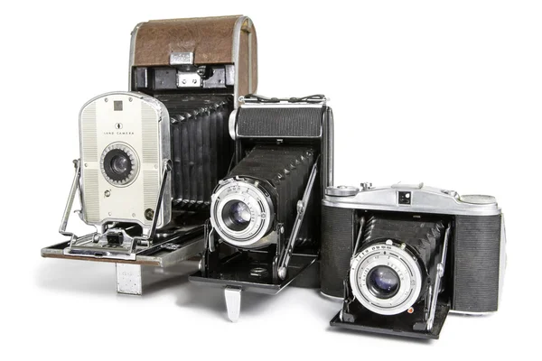 Old Photographic Cameras — Stock Photo, Image