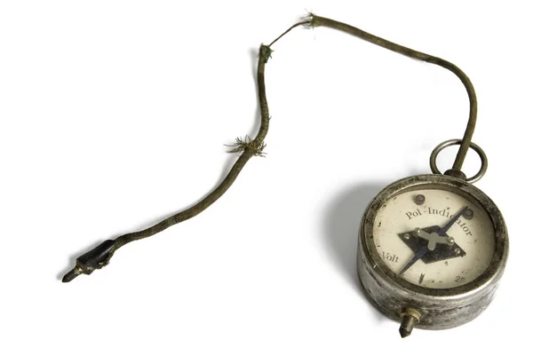 Eski şebeke test cihazı — Stok fotoğraf