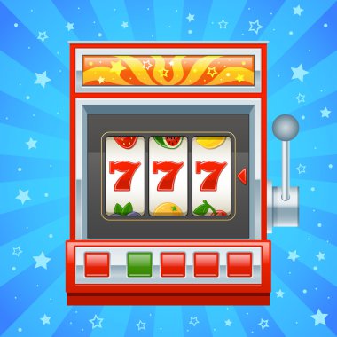 Kırmızı slot makinesi