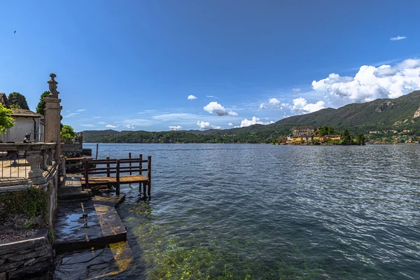 Den Underbara Staden Orta San Giulio Italien — Stockfoto