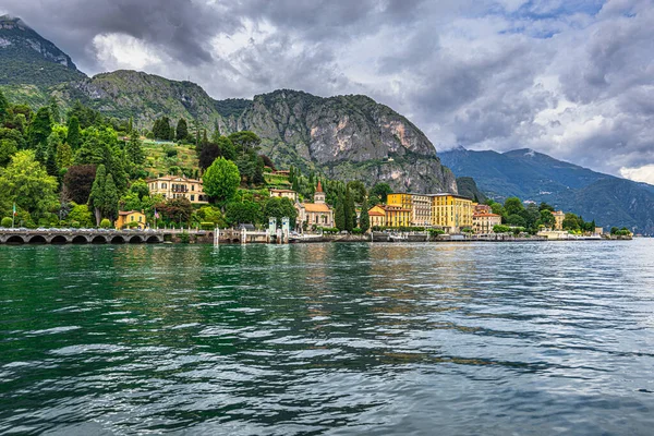 Paysage Ville Tremezzo Dans Lac Côme Italie — Photo