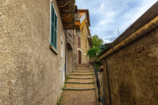 Como Gölü Talya Daki Güzel Sahil Kasabası Varenna — Stok fotoğraf