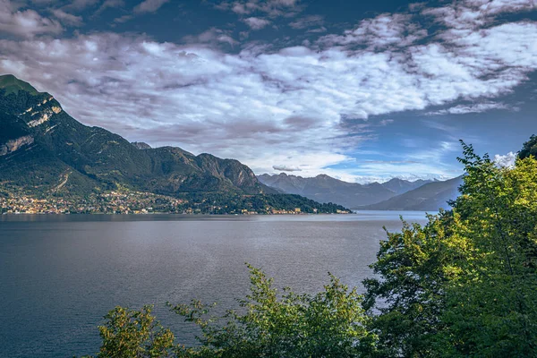 Vue Panoramique Lac Côme Italie — Photo