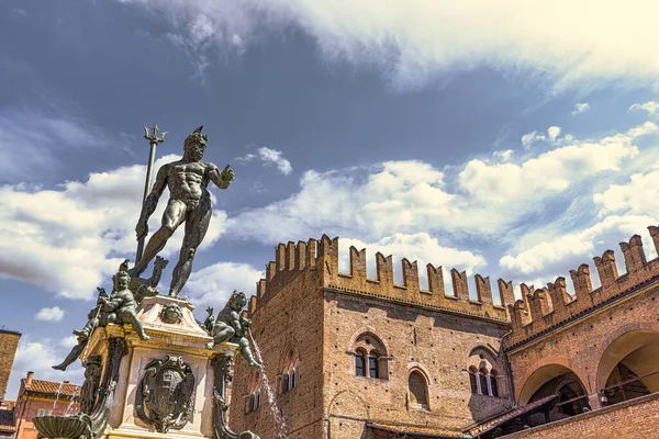 イタリアのボローニャ市の歴史的中心部 — ストック写真