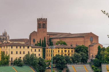 İtalya 'nın Toskana kentindeki Siena Ortaçağ Katedrali
