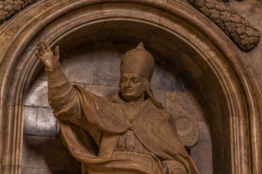 İtalya 'nın Toskana kentindeki Siena Ortaçağ Katedrali