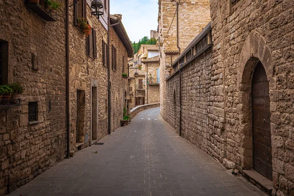 Assisi Középkori Vallási Keresztény Város Umbria Olaszország — Stock Fotó