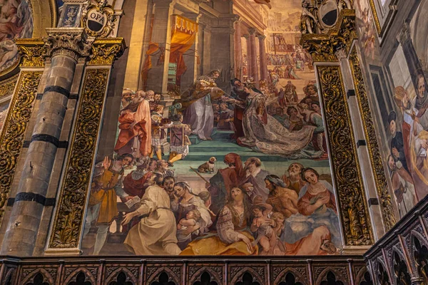 Catedral Ciudad Medieval Siena Toscana Italia — Foto de Stock