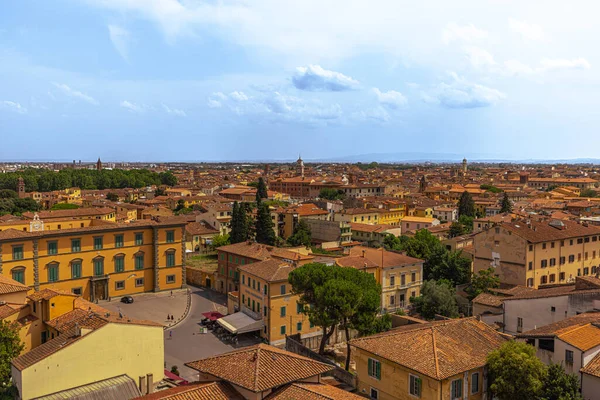 Centrální Náměstí Středověkého Města Pisa Toskánsku Itálie — Stock fotografie