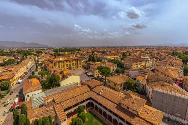 Centrální Náměstí Středověkého Města Pisa Toskánsku Itálie — Stock fotografie