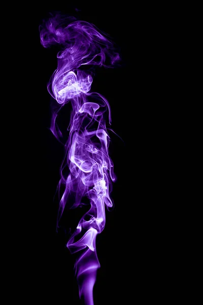 Smoke Abstraction Photo Smoke Abstraction Series Filmed Home Studio — Stockfoto