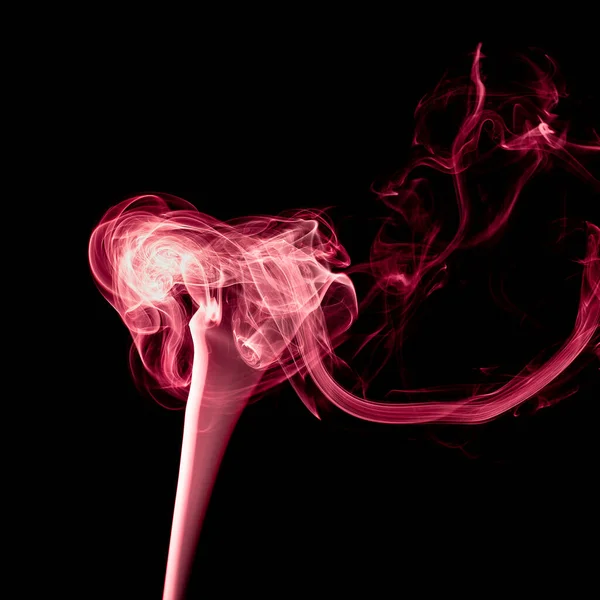 Abstrakce Kouře Fotografie Série Kouřová Abstrakce Natočeno Domácím Studiu — Stock fotografie