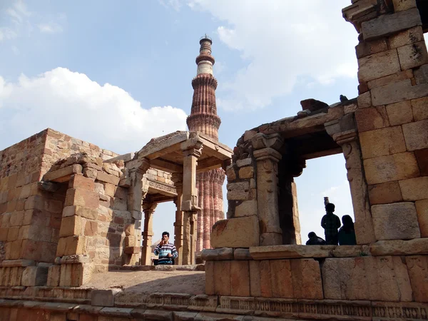 Qutub Minar10 — Zdjęcie stockowe