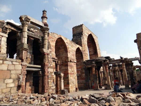 Qutub Minar & Campus — Foto Stock