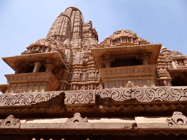 Unesco dünya mirası alanı, khajuraho Tapınağı — Stok fotoğraf