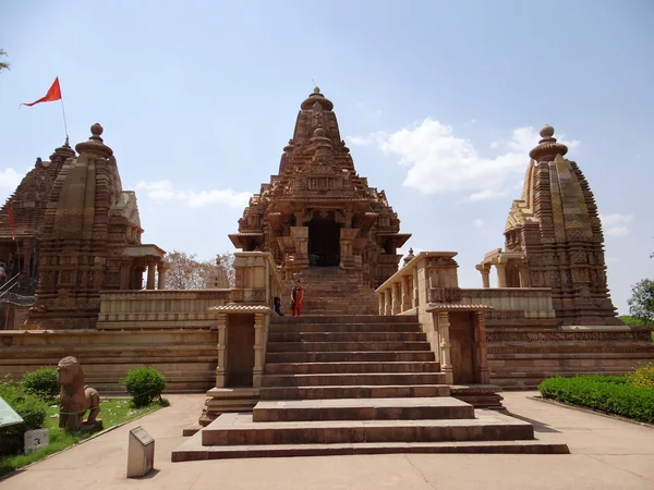 Patrimonio de la Humanidad por la UNESCO, Templo Khajuraho Imágenes de stock libres de derechos
