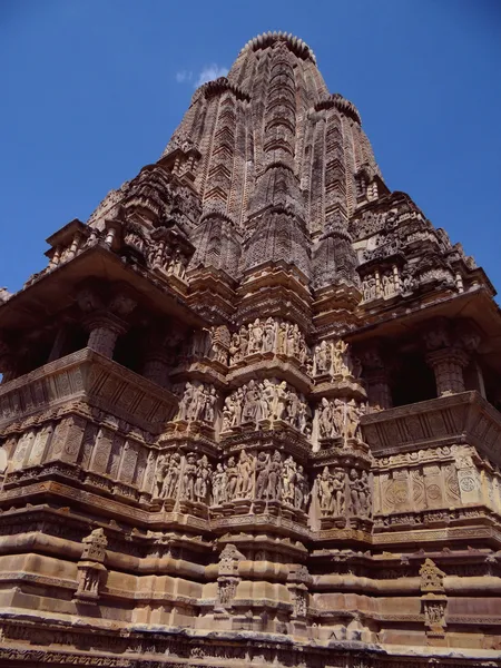 Património Mundial da UNESCO, Templo de Khajuraho — Fotografia de Stock