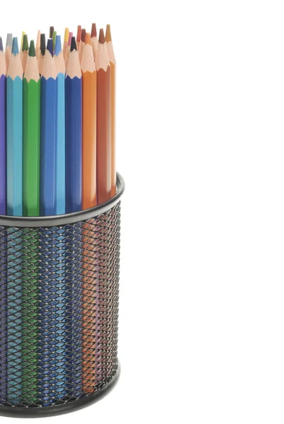 Cup with pencils — Stock Photo, Image