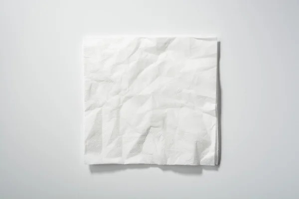Servilleta de papel arrugado — Foto de Stock