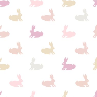 Rabbit seamless pattern