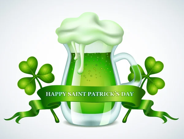 Saint Patrick's Day card — Stock Vector