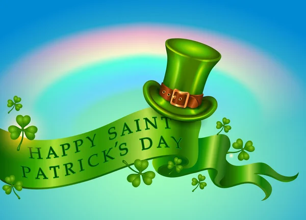 Saint Patrick's day card — Stock Vector