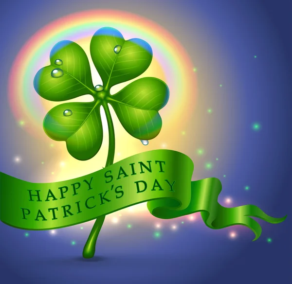 Tarjeta de San Patricio — Vector de stock