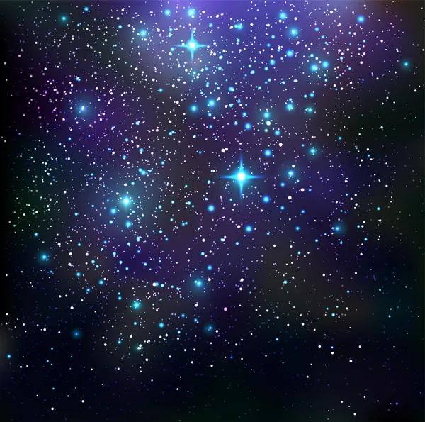 Galax bakgrund Royaltyfria Stockvektorer