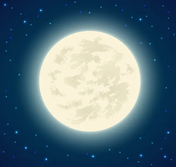 ᐈ Moon glow stock vectors, Royalty Free moon glow illustrations ...